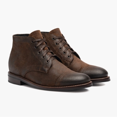 Botas con Cordones Thursday Boots Cadet Hombre Marrom | MX4981720