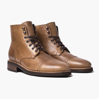 Botas con Cordones Thursday Boots Captain Hombre Marrom | MX0746839