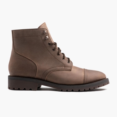 Botas con Cordones Thursday Boots Captain Hombre Marrom | MX7452160