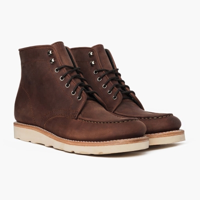 Botas con Cordones Thursday Boots Diplomat Hombre Marrom | MX2059418