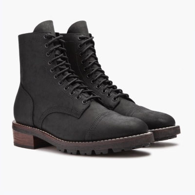 Botas con Cordones Thursday Boots Logger Hombre Negros | MX1857942