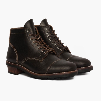 Botas con Cordones Thursday Boots Vanguard Hombre Marrom | MX0635289