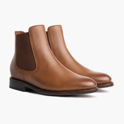 Botines Chelsea Thursday Boots Cavalier Hombre Marrom | MX2168049