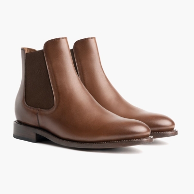 Botines Chelsea Thursday Boots Cavalier Hombre Marrom | MX4173850