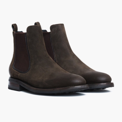 Botines Chelsea Thursday Boots Duke Hombre Verde Oliva | MX1567234