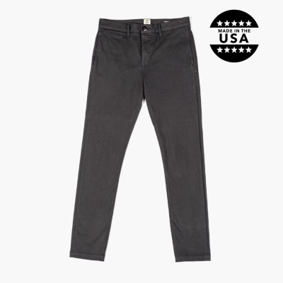 Pantalones Thursday Boots Axe Slim Fit Chinos Hombre Negros | MX7423091