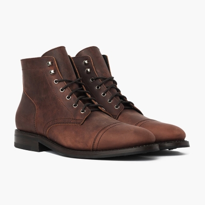 Rugged & Resilient Thursday Boots Captain Hombre Marrom | MX2547918