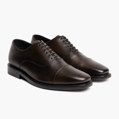 Zapatos de Vestir Thursday Boots Executive Hombre Cafes | MX1538746