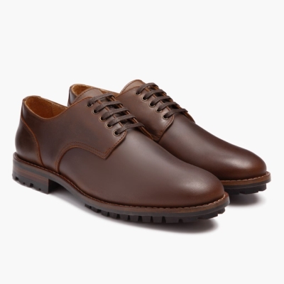 Zapatos de Vestir Thursday Boots Statesman - Lug Sole Hombre Marrom | MX8329715